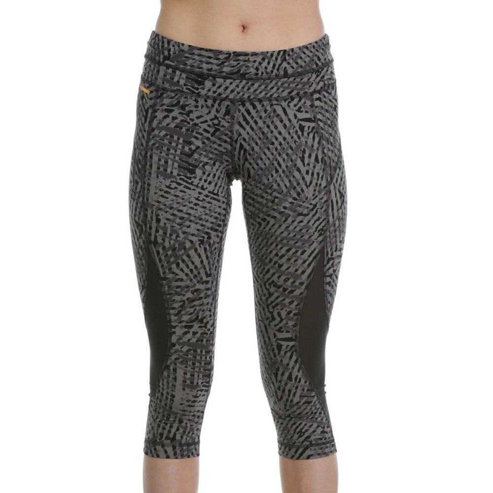 𝅺lolë Run Capris - Black Foliage - Size S